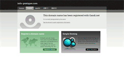 Desktop Screenshot of info-pratique.com